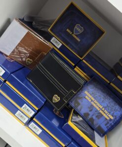 Billetera Boca con caja