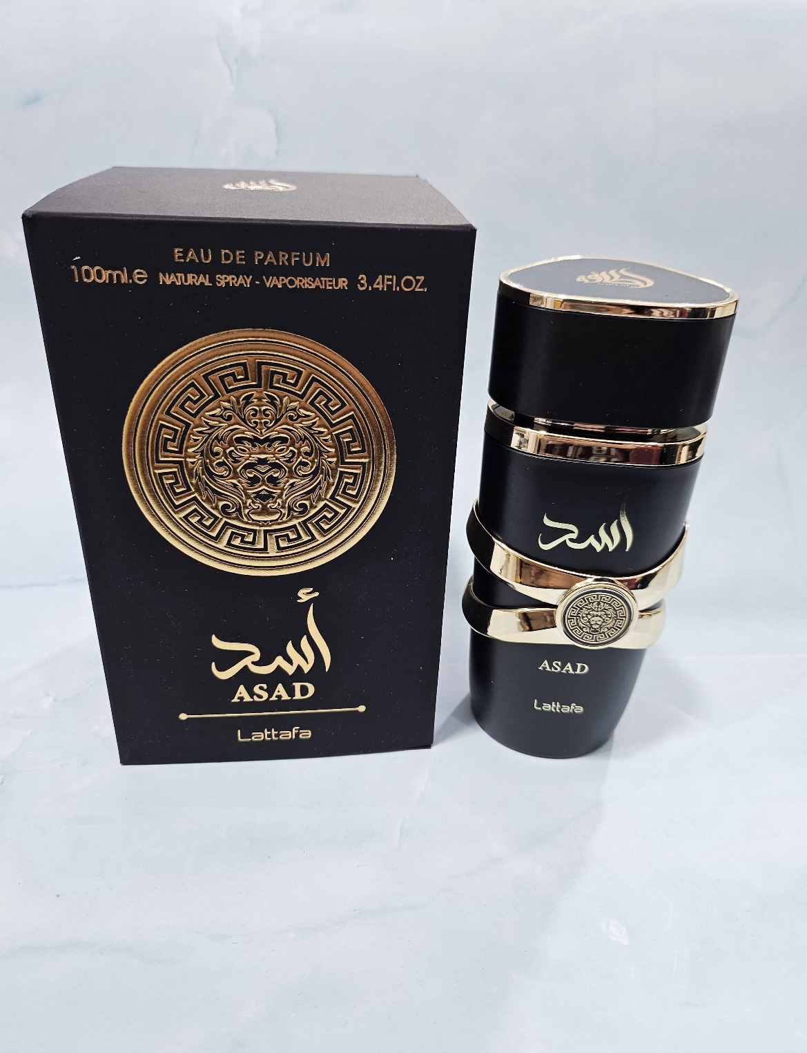 Perfume Arabe Asad Negro