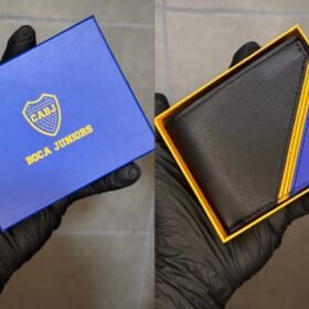 Billetera Boca con caja