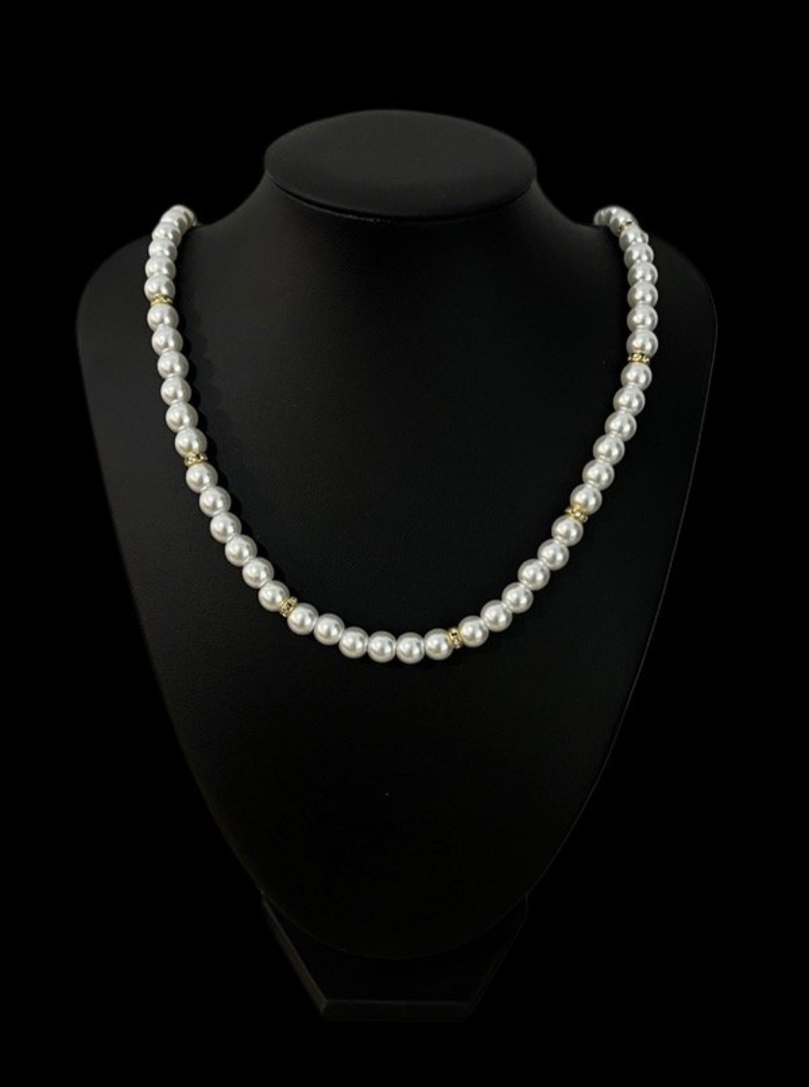 Cadena Collar Verano Blanca