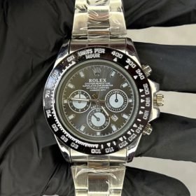Reloj Rolex Daytona Plata Negro AA