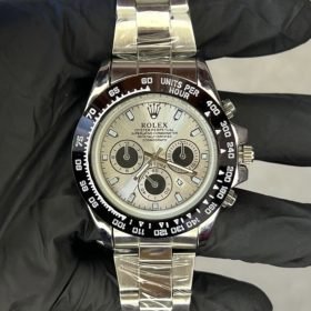 Reloj Rolex Daytona Plata Blanco AA