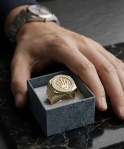 Anillo Rolex A1 Strass con Cajita