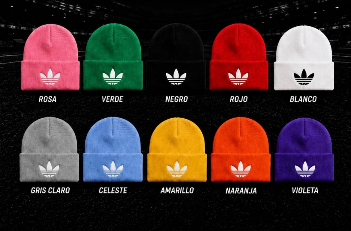 Gorros de Lana Bordados 2 - Imagen 2
