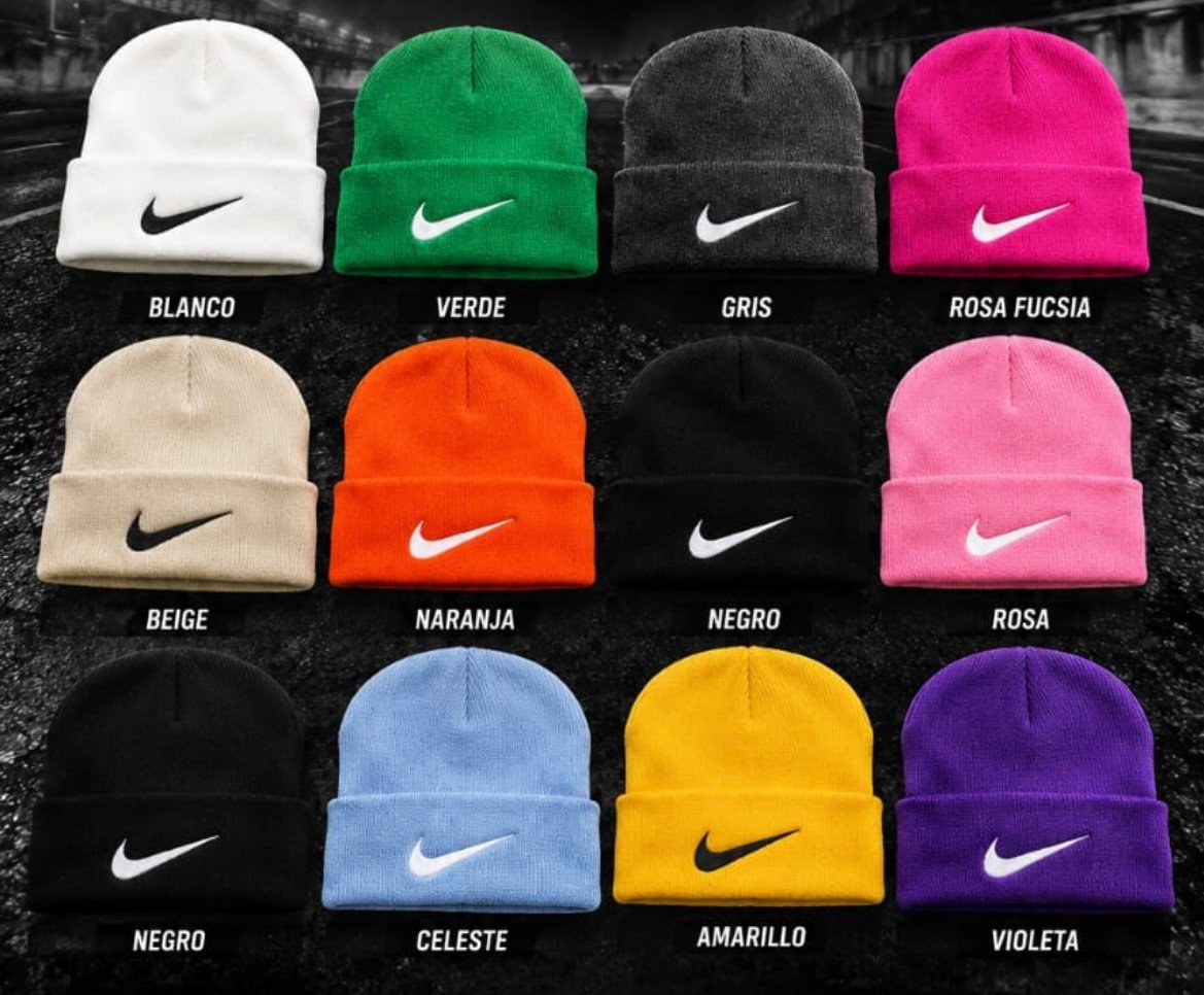 Gorros de Lana Bordados 2