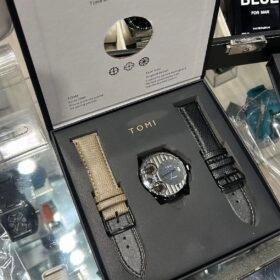 Reloj TOMI Doble Malla en Caja Varios Colores