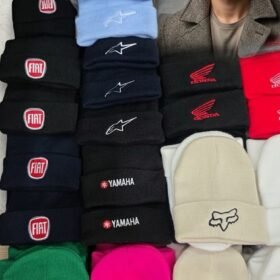 Gorros de Lana Bordados 3