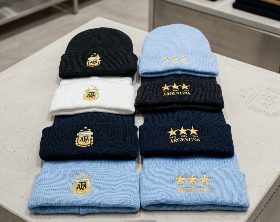 Gorritos de lana ARG Mundial 2026