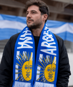 Bufanda tejida Argentina