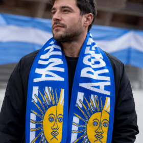 Bufanda tejida Argentina