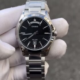 Reloj Casio 1370 Silver Black
