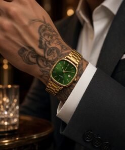 Reloj Monaco Green Gold