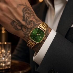Reloj Monaco Green Gold