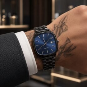 Reloj Monaco Blue Black
