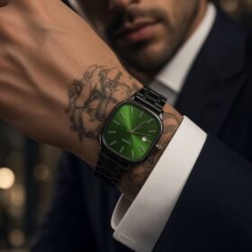 Reloj Monaco Green Black