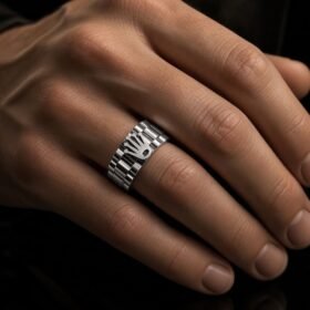 Anillo Rolex Royal Silver