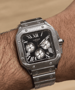 Reloj Cartier Santos 100 Black Dial AAA