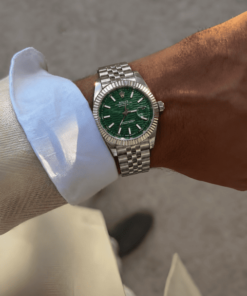 Reloj Rolex Datejust FB Green Silver AA