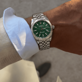 Reloj Rolex Datejust FB Green Silver AA