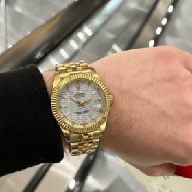 Reloj Rolex Datejust FB Grey Gold AA