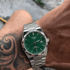 Reloj Tis AA Green Silver