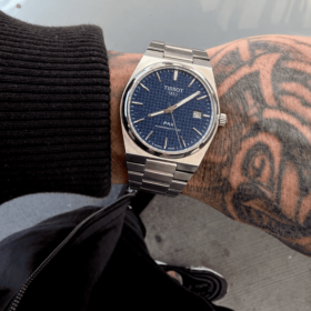 Reloj Tis AA Blue Silver